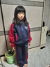 女童套裝2025新款兒童秋冬裝大童外套初中生女孩秋季運動(dòng)服潮12歲 藏青【升級版-加絨加厚-外套+褲子】 150 曬單實(shí)拍圖