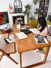 林之語(yǔ)實(shí)木書(shū)桌去客廳化大長(cháng)桌家用學(xué)習桌電腦桌辦公工作臺書(shū)法大板桌子 【99%選擇側坐加寬】橡膠木桌-胡桃160*80 【組裝】提供說(shuō)明書(shū) 曬單實(shí)拍圖