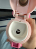 富光兒童保溫杯316不銹鋼便攜杯壺寶寶大容量男女學(xué)生水杯子400ml粉色 曬單實(shí)拍圖
