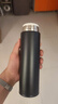 京東京造 保溫杯 水杯男士女兒童咖啡 316L不銹鋼【無(wú)縫內膽】黑500ml 曬單實(shí)拍圖