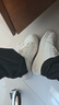 馬克華菲男鞋子男士2026新款小白鞋板鞋厚底增高百搭休閑鞋 黑白色 41 曬單實(shí)拍圖