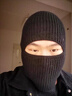 啄木鳥(niǎo)（TUCANO）毛線(xiàn)帽子男冬季戶(hù)外保暖防寒護耳針織冷帽蒙面包頭套巴拉克拉法帽 曬單實(shí)拍圖