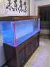 閩江大型新中式客廳家用落地魚(yú)缸水族箱辦公室招財免換水底濾龍魚(yú)缸 【4代】酸枝木 【4代專(zhuān)業(yè)款】180長(cháng)*51寬*158高送豪華套餐 曬單實(shí)拍圖