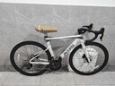 喜德盛公路自行車(chē)2025款AD300油碟UCI車(chē)架2x10速中空一體牙盤(pán)桶軸破風(fēng)車(chē) 白蛇 510mm（適合身高170-180cm） 曬單實(shí)拍圖