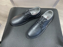 Jeep吉普男鞋秋冬休閑皮鞋男新品軟底真牛皮英倫商務(wù)正裝鞋潮流休閑鞋 黑色【標準皮鞋碼】 41 曬單實(shí)拍圖
