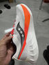 Saucony索康尼啡鵬4碳板競速跑鞋男馬拉松緩震跑步鞋運動(dòng)鞋白黑43 曬單實(shí)拍圖