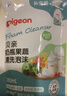 貝親奶瓶果蔬清潔劑 嬰兒餐具果蔬清洗劑直噴式泡沫清洗液奶漬洗滌劑 果蔬補充裝380ml 曬單實(shí)拍圖