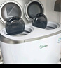 美的（Midea）分區(qū)洗波輪迷你洗衣機(jī) MNBB10VH70E 內(nèi)衣洗衣機(jī)小型嬰兒懶人洗衣機(jī) 雙子座 同洗同脫 國(guó)家補(bǔ)貼 曬單實(shí)拍圖