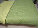 羅萊家紡100%純棉四件套全棉被套床單被罩 綠200*230 曬單實(shí)拍圖