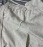 凡客誠品（VANCL）官方店華棉休閑直筒褲四季可穿長(cháng)褲子男女同款寬松闊腿 麻灰色單層華棉直筒褲 L /115斤 曬單實(shí)拍圖