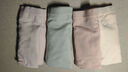貓人A類(lèi)純棉女士?jì)妊澟?0A桑蠶絲抑菌襠中腰透氣女生三角褲4條L 曬單實(shí)拍圖