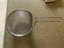 慕亞（MUYA）304不銹鋼漏勺家用廚房煮面漏網(wǎng)面條過(guò)濾網(wǎng)撈面網(wǎng)籃漏網(wǎng)火鍋 曬單實(shí)拍圖