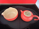 萬(wàn)仟堂（Edenus）茶具高檔 功夫茶具套裝 陶瓷水果茶具柿子茶壺茶盤(pán)茶杯 事事如意 曬單實(shí)拍圖