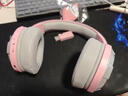 漫步者（EDIFIER）HECATE  G30無(wú)線(xiàn)版 頭戴式藍牙耳機2.4G有線(xiàn)無(wú)線(xiàn)四模手機電腦耳麥電競游戲csgo吃雞FPS聽(tīng)聲辨位 電競粉-新升級+【耳機支架】 曬單實(shí)拍圖