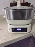 美的（Midea）多功能可拆洗電蒸鍋電火鍋電炒鍋 燉蒸煮涮炒煎一體 不銹鋼 三層大容量 分體式猛火電鍋ZGC282802 曬單實(shí)拍圖
