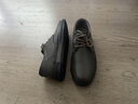 Jeep吉普男鞋秋冬休閑皮鞋男新品軟底真牛皮英倫商務(wù)正裝鞋潮流休閑鞋 黑色【標準皮鞋碼】 41 曬單實(shí)拍圖