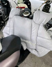 ALLFORVITA電動(dòng)車(chē)擋風(fēng)被秋冬季加厚加絨防風(fēng)被摩托車(chē)罩絨護膝防雪雨水擋風(fēng)衣 【蓋腿款】灰丨護脖護肩+加寬側翼 次日達【加厚御寒棉】保暖護膝防風(fēng)防雨膜 曬單實(shí)拍圖