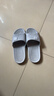 卡帝樂(lè )鱷魚(yú)（CARTELO）秋季新款拖鞋男女士家居家用浴室內洗澡防滑情侶涼拖鞋簡(jiǎn)約外穿鞋 灰色 42-43 適合41-42 曬單實(shí)拍圖