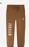NIKE JORDAN 耐克AJ童裝男童長(cháng)褲冬季加絨保暖兒童褲子 英倫棕【加絨保暖】 160 /69 【建議身高158-170cm】 曬單實(shí)拍圖