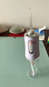 小米狼便攜式?jīng)_牙器家用電動(dòng)洗牙器牙齒清潔器口腔護理水牙線(xiàn)洗潔牙正畸沖牙器去除牙結牙齦呵護沖牙器 純白 4支噴頭 三檔模式-高效功率 曬單實(shí)拍圖