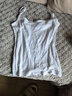 都市麗人【100%純棉】吊帶背心夏季內搭薄款遮副乳外穿顯瘦打底無(wú)袖上衣 曬單實(shí)拍圖