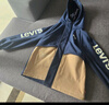 Levi's【小軟殼加絨】李維斯兒童三防風(fēng)衣男女童冬季童裝防風(fēng)保暖外套 深靛藍 140 /68 【建議身高128-140cm】 曬單實(shí)拍圖