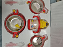babycare兒童餐具寶寶輔食碗家用多功能防摔嬰兒保溫餐盤(pán)套裝禮盒6件 送禮 曬單實(shí)拍圖
