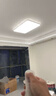 雷士（NVC）吸頂燈全光譜護眼客廳燈簡(jiǎn)約臥室智能LED照明普瑞白雪S包安裝 曬單實(shí)拍圖
