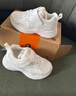 卡特兔兒童小白鞋校園運動(dòng)鞋春新款童鞋2-6歲男女童網(wǎng)面跑步鞋X5CF011 曬單實(shí)拍圖