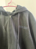京東京造加絨開(kāi)衫衛衣男秋季加厚發(fā)熱寬松情侶百搭外套 深巖灰 XL 曬單實(shí)拍圖