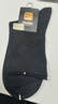 tutuanna男襪子男士棉質(zhì)黑色純色纖維親膚透氣吸汗商務(wù)短襪男 35510047 均碼 26-28cm(適合39-43碼) 曬單實(shí)拍圖
