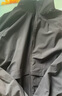 蕉下（beneunder）男士搖粒絨外套可雙面穿行政夾克軟殼沖鋒衣內膽PM129黑-黑M 曬單實(shí)拍圖