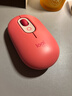 羅技（Logitech）時(shí)尚系列 POP MOUSE無(wú)線(xiàn)鼠標 藍牙鼠標 辦公鼠標-電幻粉 曬單實(shí)拍圖