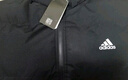 adidas 600蓬休閑保暖鴨絨連帽羽絨服男裝秋冬阿迪達斯官方輕運動(dòng) 黑色   M 曬單實(shí)拍圖