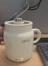 JIEXG養生壺 熱牛奶杯 養生杯 煮茶花茶銀耳靜音 熱牛奶神器燒水壺辦公室燒水杯 熱奶杯 0.8L 【升級容量】多功能燉煮 曬單實(shí)拍圖