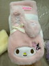凱蒂貓（hellokitty）三麗鷗美樂(lè )蒂保暖手套冬季女戶(hù)外冬天騎行防寒風(fēng)加絨生日禮物 曬單實(shí)拍圖