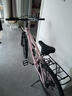 鳳凰（Phoenix） 上海鳳凰山地自行車(chē)成人男士女式學(xué)生變速寬胎越野賽車(chē)公路單車(chē) 鋼架輻條輪粉【95%免安裝】 24寸24速【全軸承+禮包】 曬單實(shí)拍圖