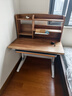 金多喜兒童學(xué)習桌升降桌子全實(shí)木中式現代中小學(xué)生書(shū)桌家用課桌椅 1.0米學(xué)習桌 曬單實(shí)拍圖