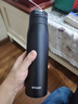 虎牌原裝進(jìn)口保溫杯304不銹鋼真空600ml便攜男女學(xué)生彈蓋水杯MCX-A602 KE磨砂黑600ml 曬單實(shí)拍圖