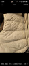 駱駝（CAMEL）戶(hù)外防潑水羽絨馬甲女90%絨子背心外套 J25CR2L5006 暖白 XXL 曬單實(shí)拍圖