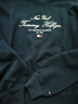TOMMY HILFIGER25春夏新款女裝純棉花體字母刺繡休閑運動(dòng)無(wú)帽圓領(lǐng)套頭衛衣 藏青色C1G S 曬單實(shí)拍圖