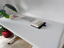 9am智能電動(dòng)升降桌Luna小白桌 站立式電腦桌學(xué)習桌 噴粉板白色 1.4m 曬單實(shí)拍圖