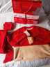 貓人（MiiOW）本命年保暖內衣男女士馬年大紅色秋衣褲套裝結婚禮物2026新款 【320G無(wú)痕加絨加厚羊羔絨】女款保暖 XL 【女/男120-140斤】 曬單實(shí)拍圖