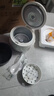 美的（Midea） 迷你電飯煲家用機械式簡(jiǎn)單易操作黑晶不粘鍋內膽可拆洗上蓋板多功能煮粥宿舍小型老式電飯鍋 YN161【機械款】一鍵快煮 1.6L 迷你小容量 曬單實(shí)拍圖