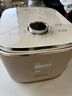 貝蔥Beicong日本純鈦電飯煲內膽IH電磁加熱低糖電飯鍋米湯分離瀝米飯0涂層電燉鍋家用1-3-4人 米白色 3L 低糖電飯煲|百孔瀝糖|IH電磁加熱 曬單實(shí)拍圖