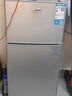 志高（CHIGO）雙門(mén)冰箱家用小型一級能效辦公室出租房宿舍用雙開(kāi)門(mén)中型二門(mén)電冰箱節能省電 一級能效-擱架款102L【冷凍一層 冷藏三層】 曬單實(shí)拍圖