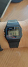 卡西歐（CASIO） 手表 運動(dòng)系列 多功能簡(jiǎn)約中性小方塊學(xué)生情侶表兒童石英表 F-91W-1D 曬單實(shí)拍圖