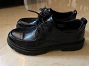 意爾康男鞋 皮鞋男士2025秋季新款真牛皮商務(wù)休閑厚底增高英倫風(fēng)正裝鞋 黑色 43 曬單實(shí)拍圖