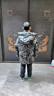 G.duck男童冬裝羽絨服2025新款兒童裝冬季中長(cháng)款男孩洋氣中大童保暖外套 灰色迷彩 120 曬單實(shí)拍圖
