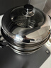 蘇泊爾SUPOR 蒸鍋真味鮮不銹鋼雙層復底28cm蒸魚(yú)鍋加高鍋蓋蒸籠EZ28BS04 曬單實(shí)拍圖